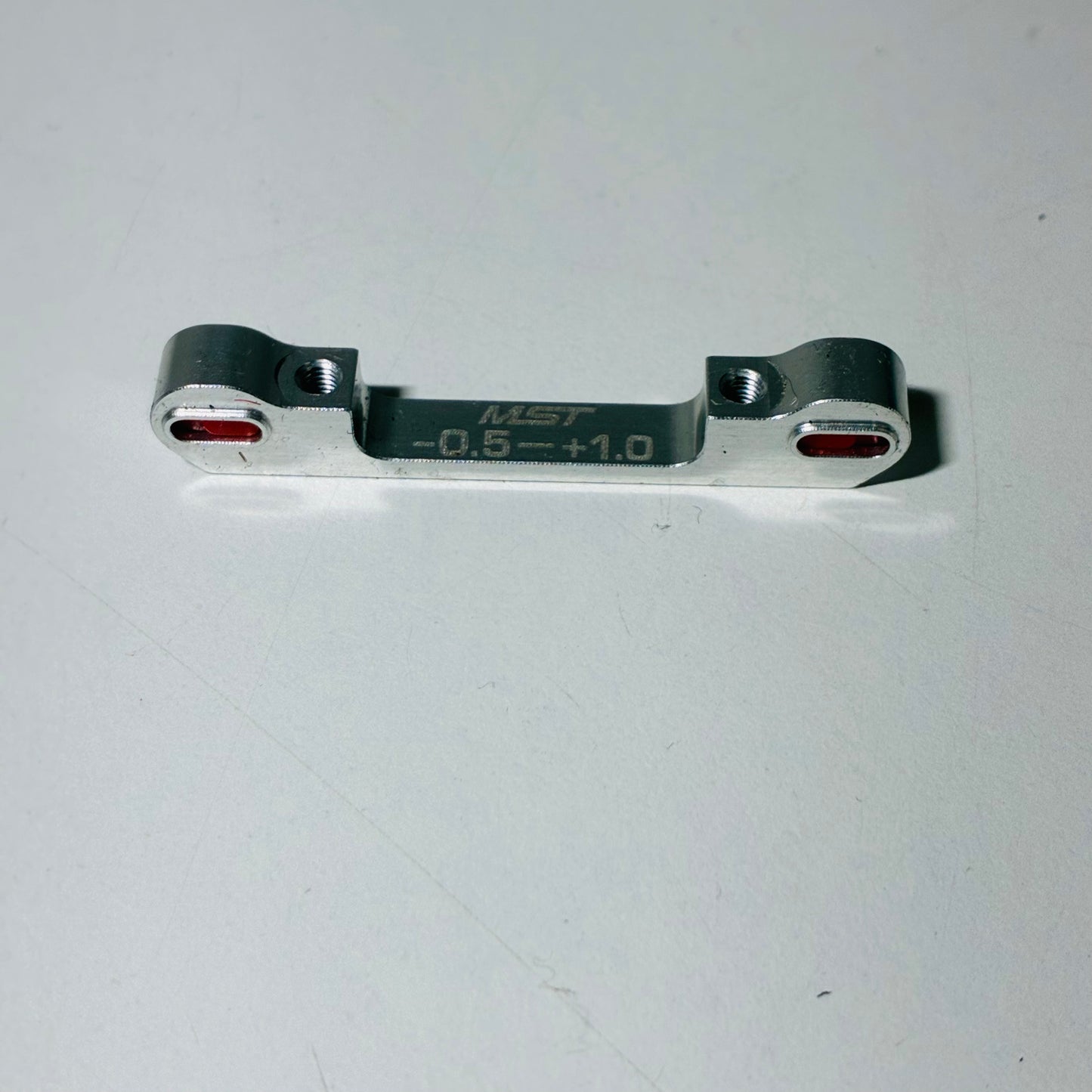 MST -0.5 +1.0 Silver Alloy Suspension Mount