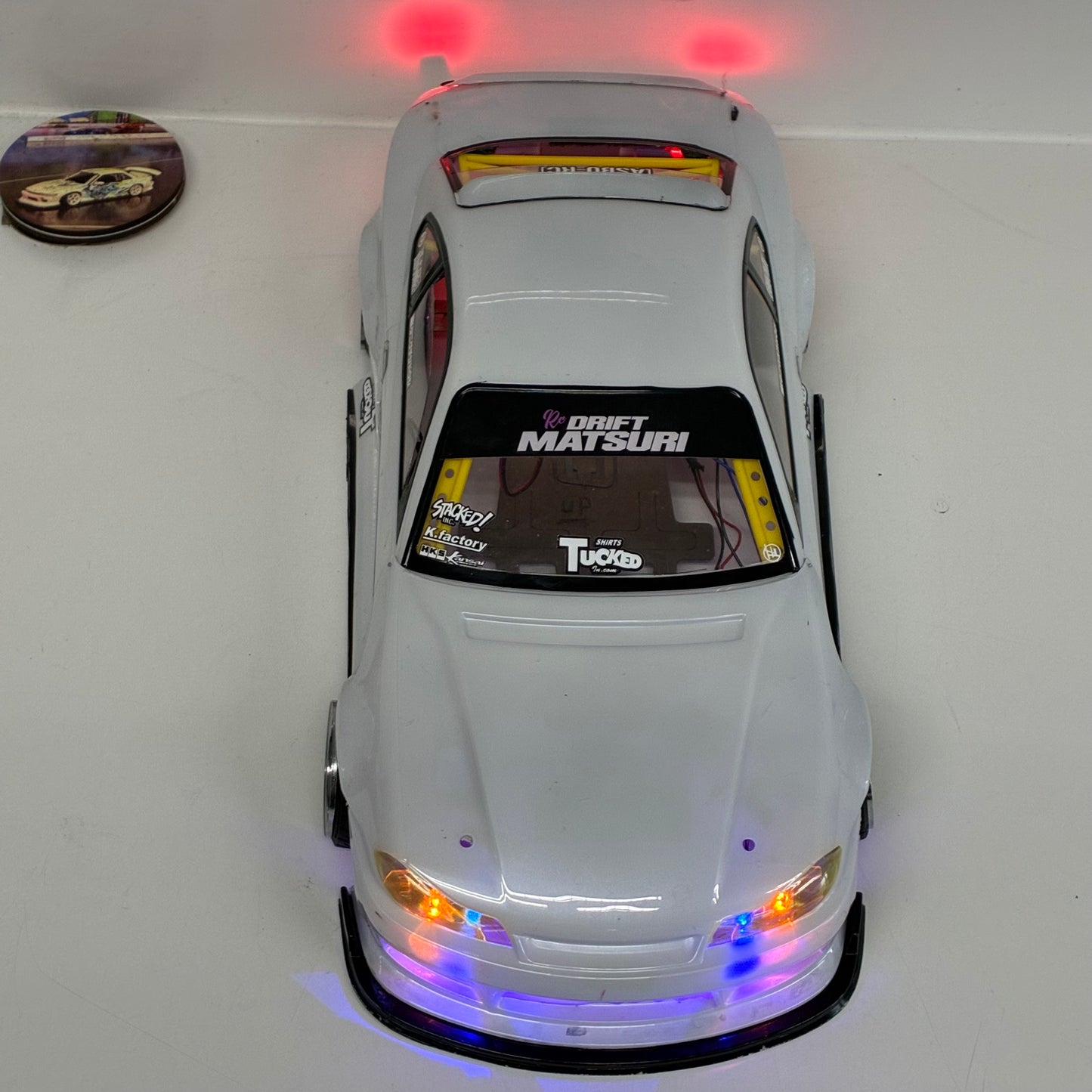 Addiction? Nissan S15 Silvia White Bodyshell & LED Kit