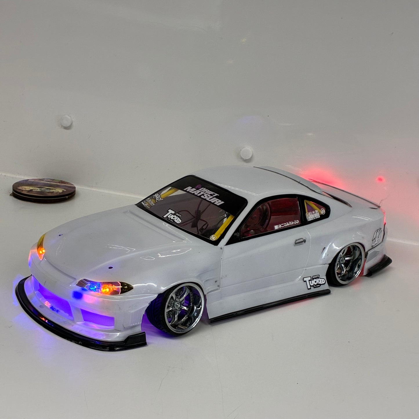 Addiction? Nissan S15 Silvia White Bodyshell & LED Kit