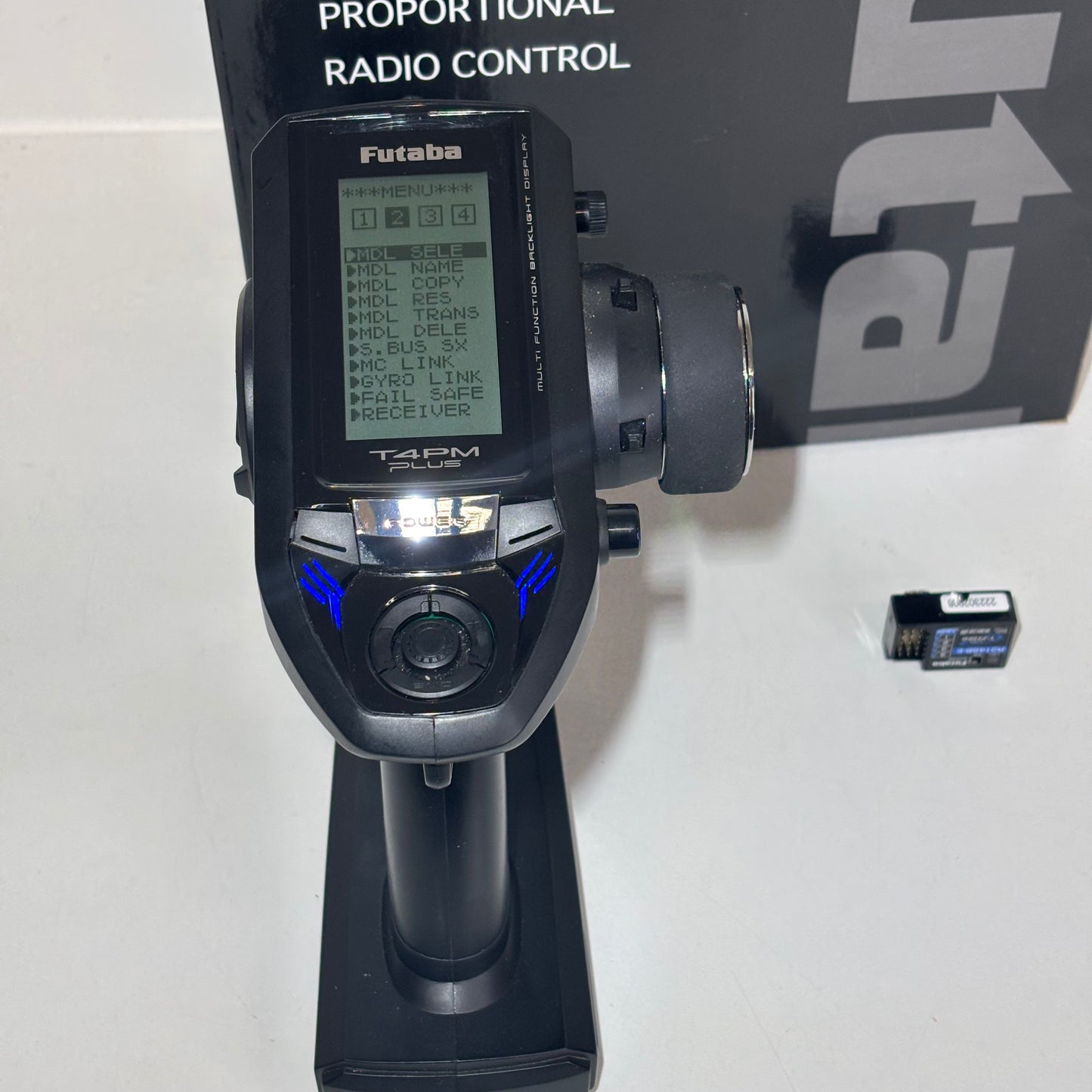 Futaba T4PM Plus Controller Boxed & R314SB-E Receiver