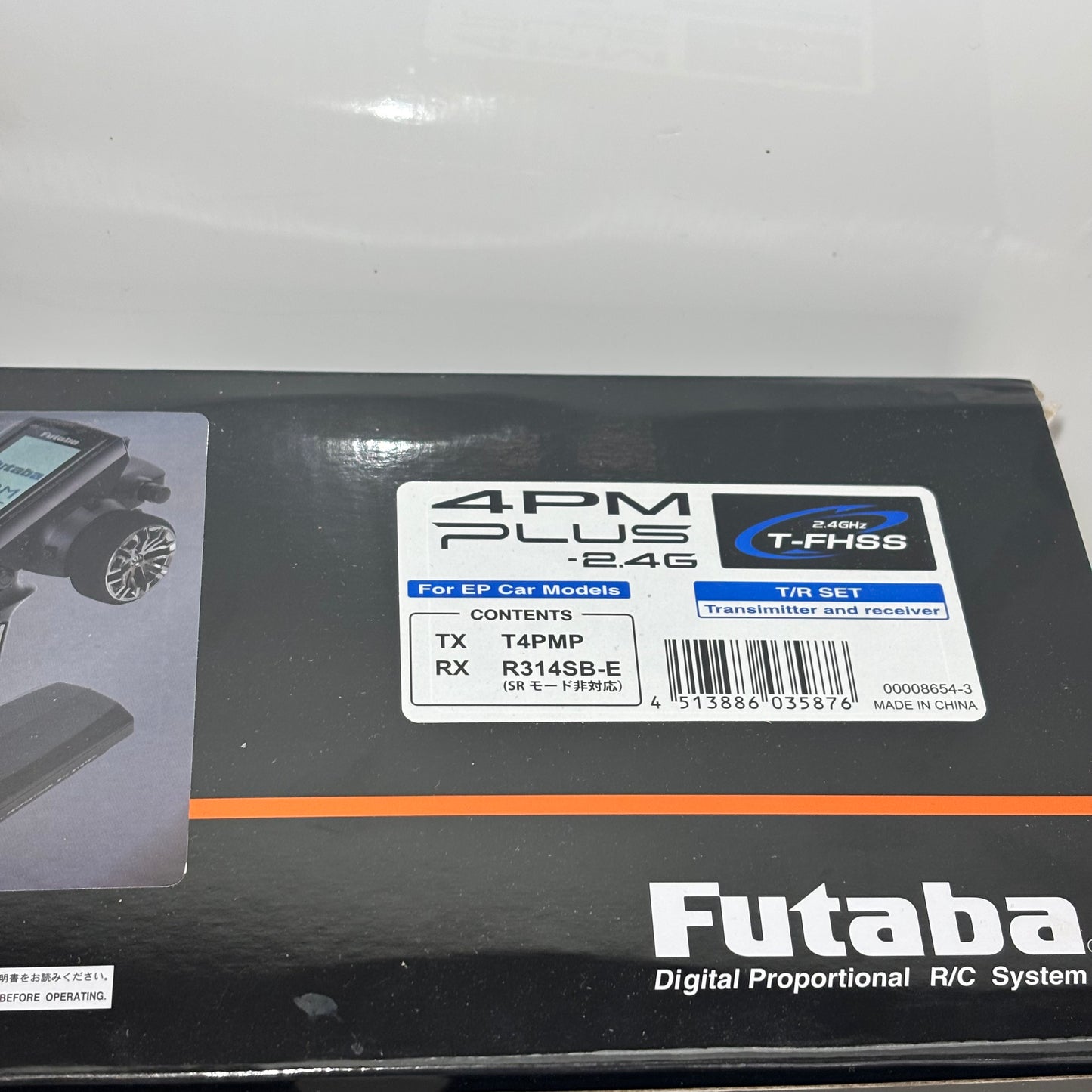 Futaba T4PM Plus Controller Boxed & R314SB-E Receiver