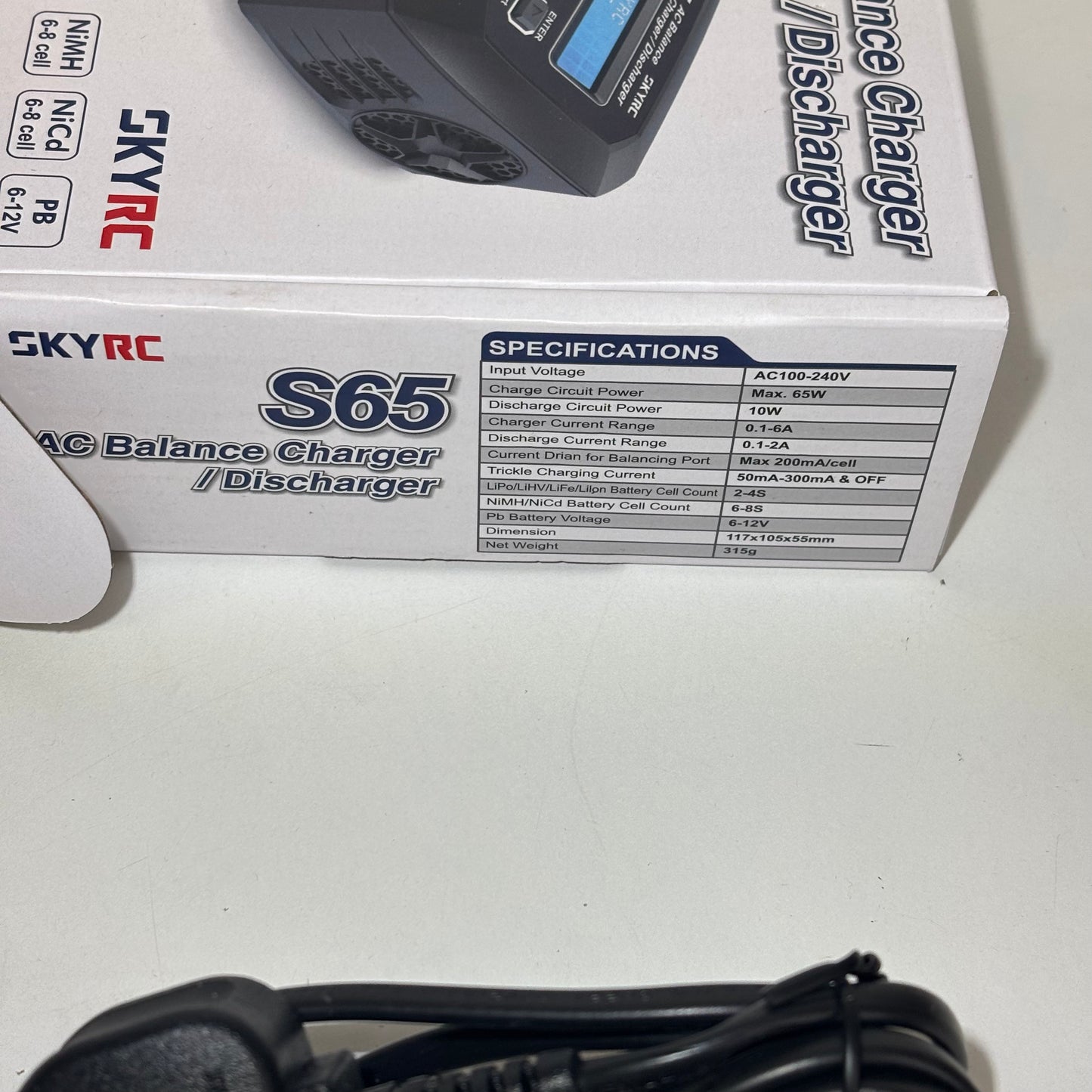Sky RC S65 Charger Lipo NiMh NiCd Battery