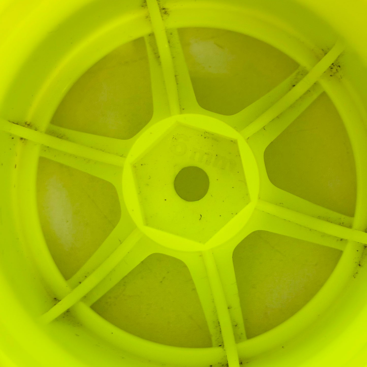 Yokomo Yellow Green Wheels Offset 6mm