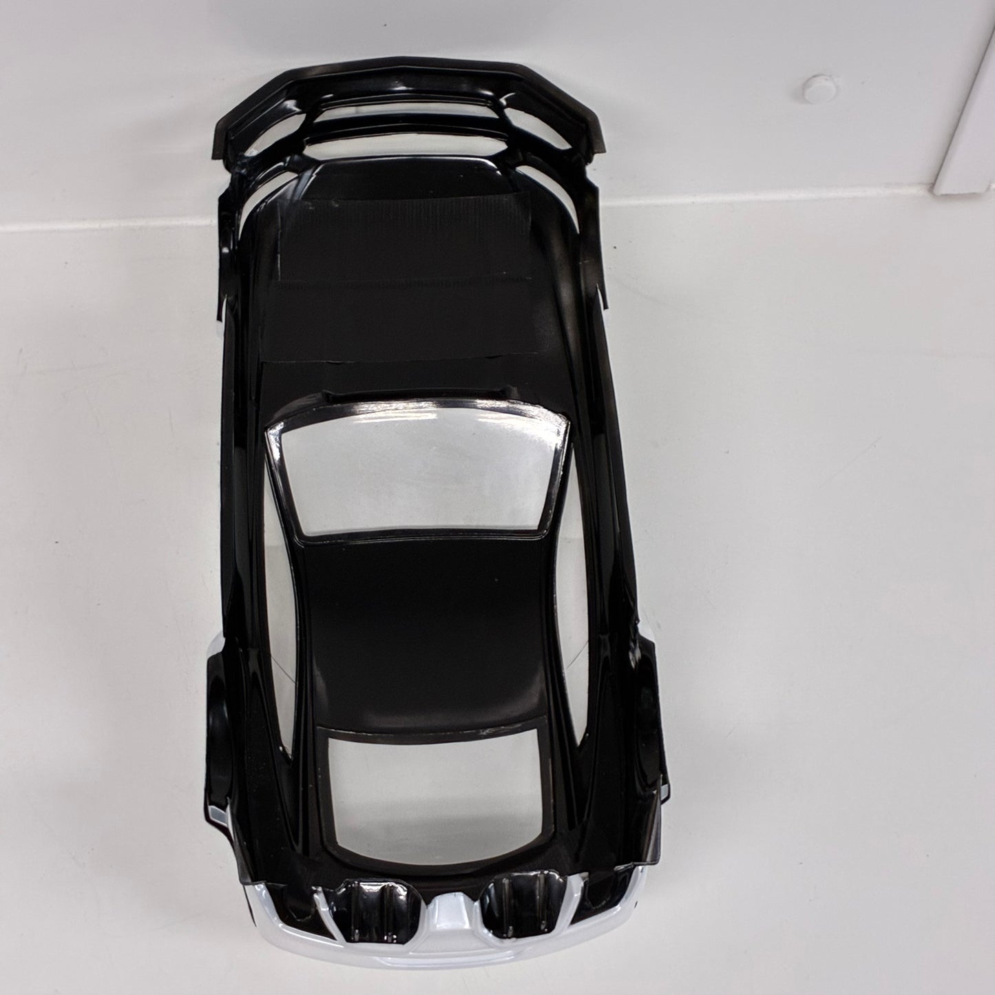HPI Ford Mustang White Pearl Bodyshell 200+mm Wide