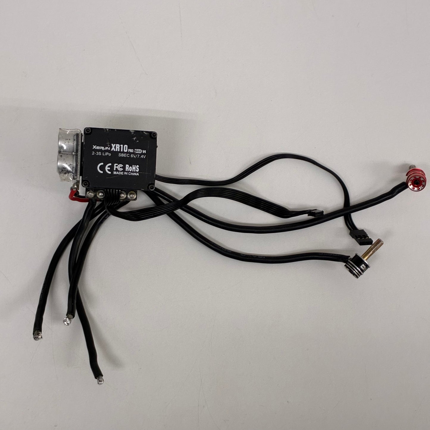 Hobbywing Xerun XR10 Pro 160A ESC V4 Turbo & Boost Programmable Brushless Sensored