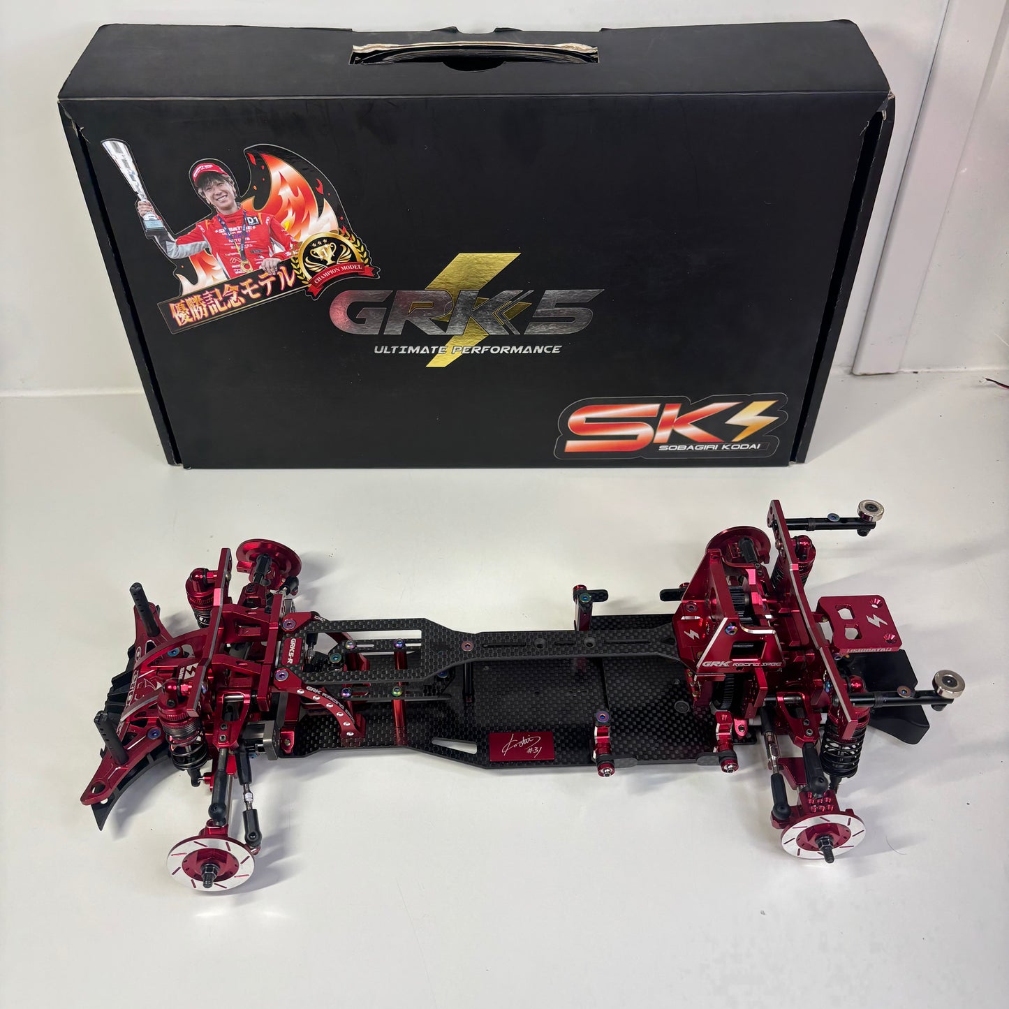 R31House Shibata GRK5R Red Alloy SK Chassis