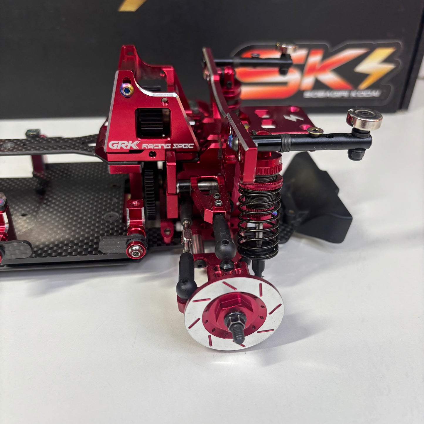 R31House Shibata GRK5R Red Alloy SK Chassis