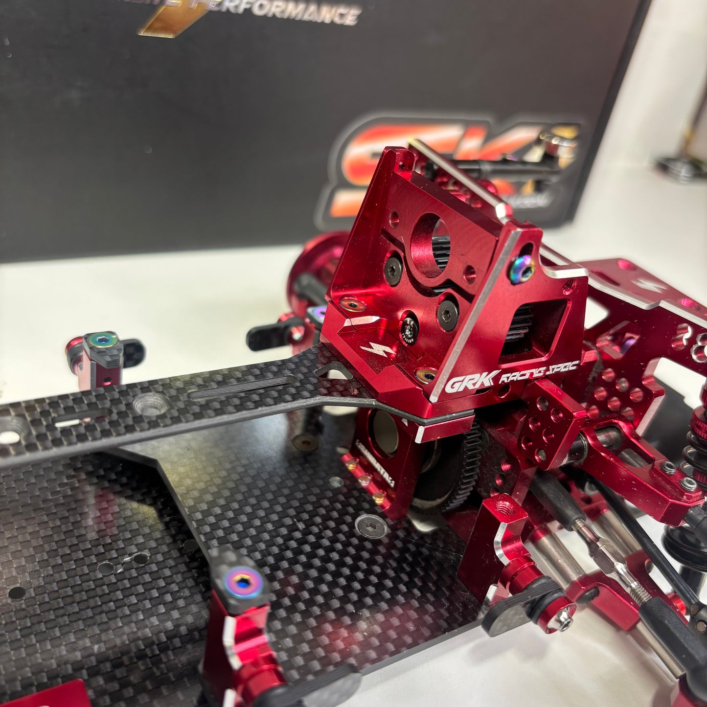 R31House Shibata GRK5R Red Alloy SK Chassis