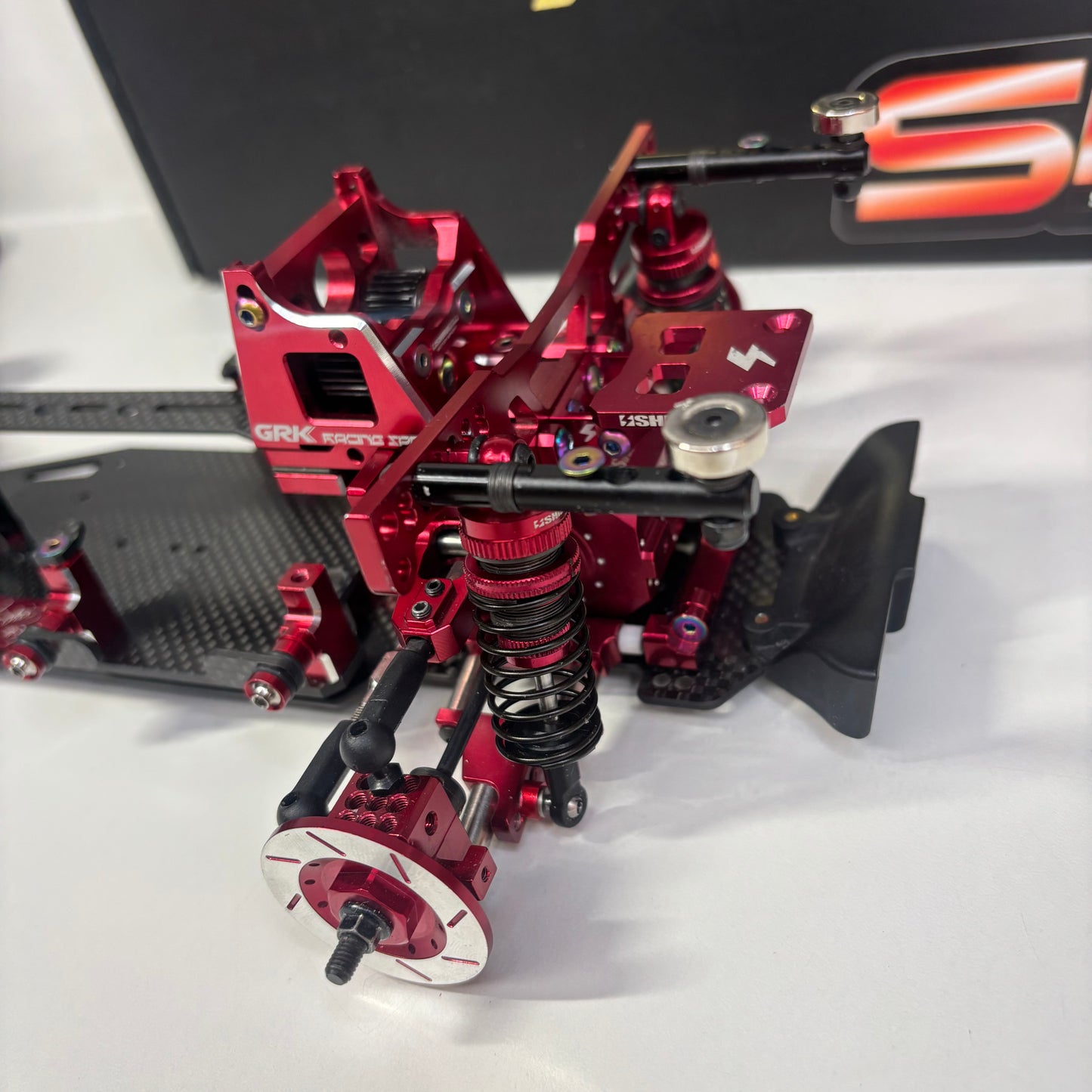 R31House Shibata GRK5R Red Alloy SK Chassis