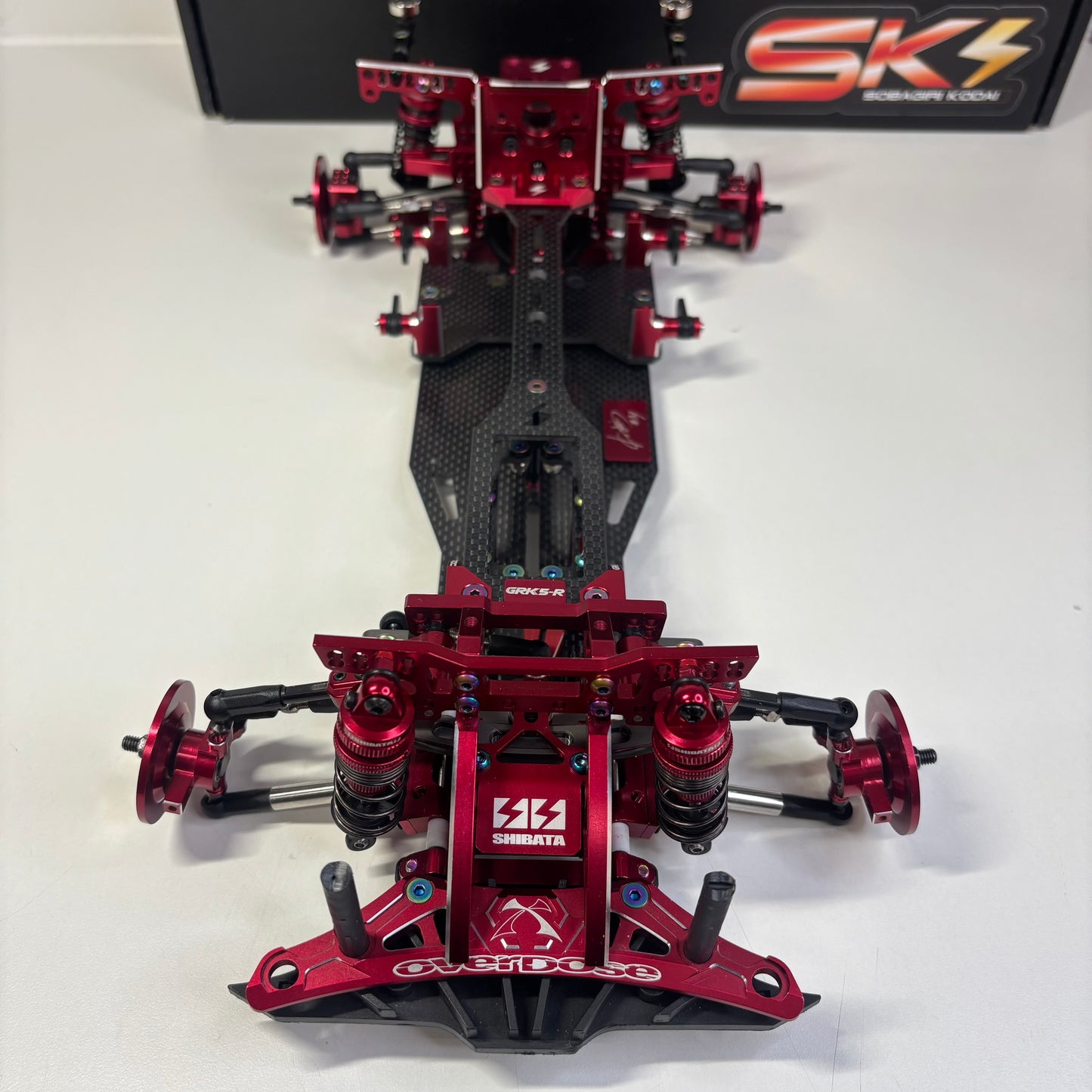 R31House Shibata GRK5R Red Alloy SK Chassis