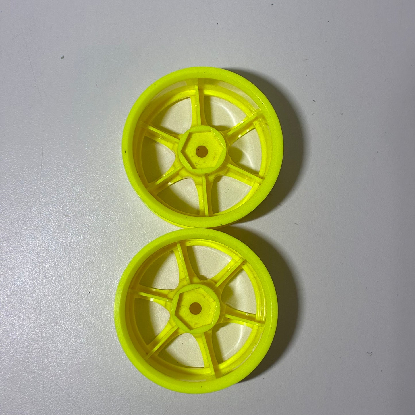 Mikuni Wheels Yellow Wheels Offset 7mm