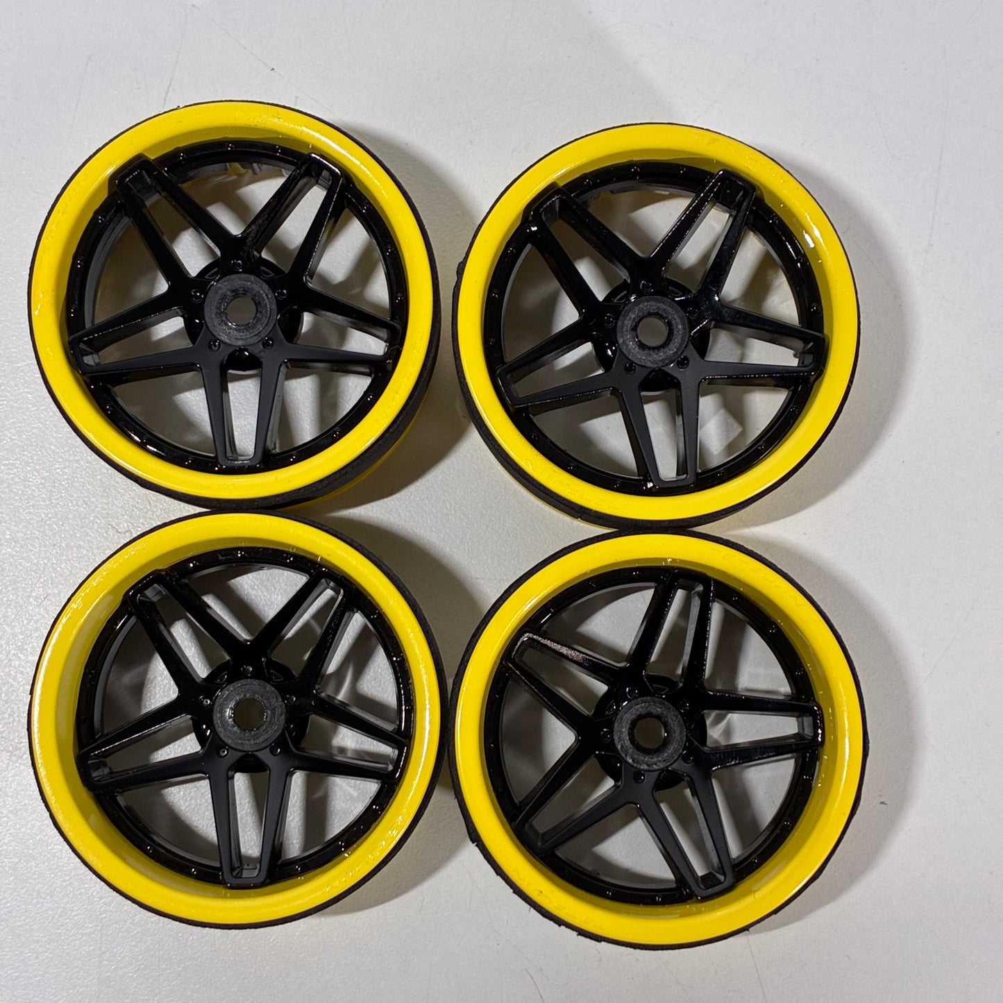Tetsujiin Yellow Black Wheels Adjustable Offset