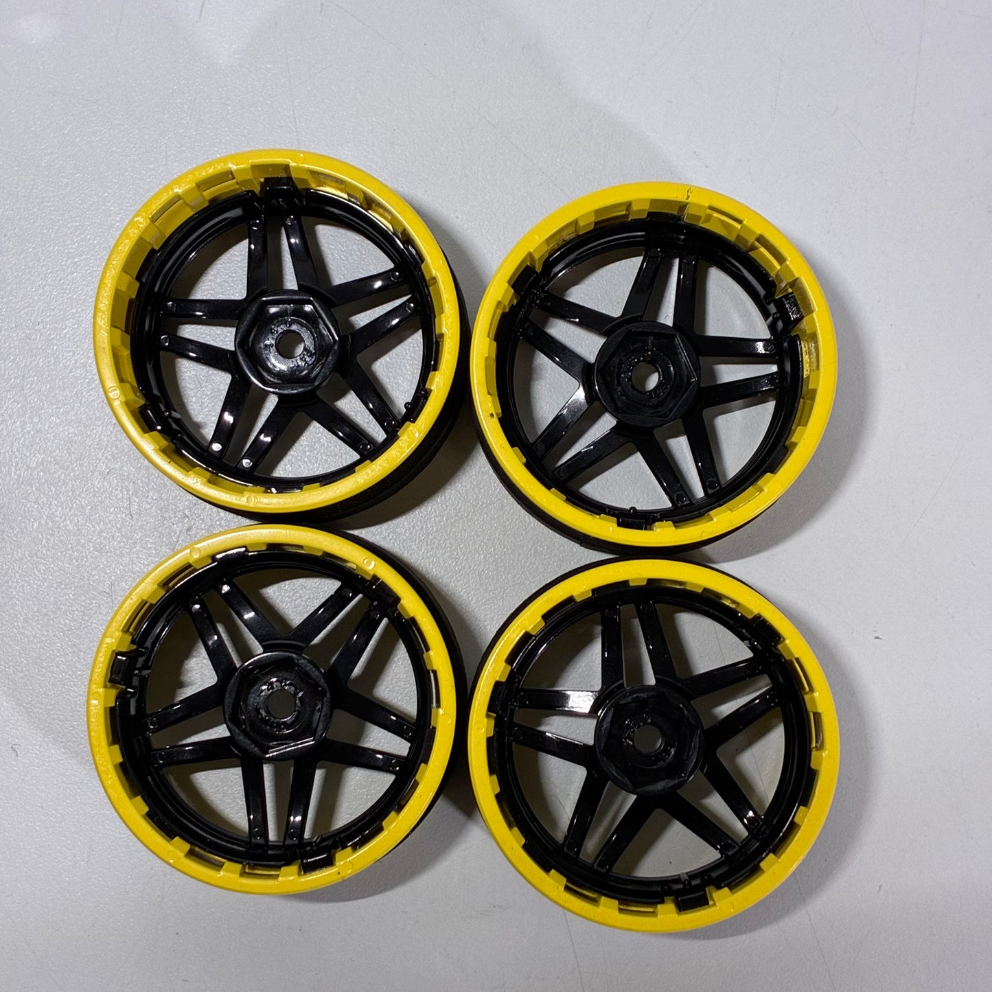 Tetsujiin Yellow Black Wheels Adjustable Offset