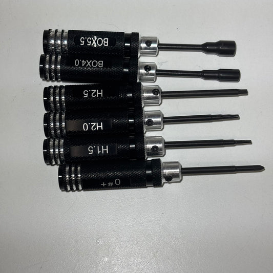 Black Alloy Tool Kit Allen Key Hex