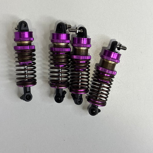 Topline Purple Alloy Shocks D Competition Spring Retainer Bearing