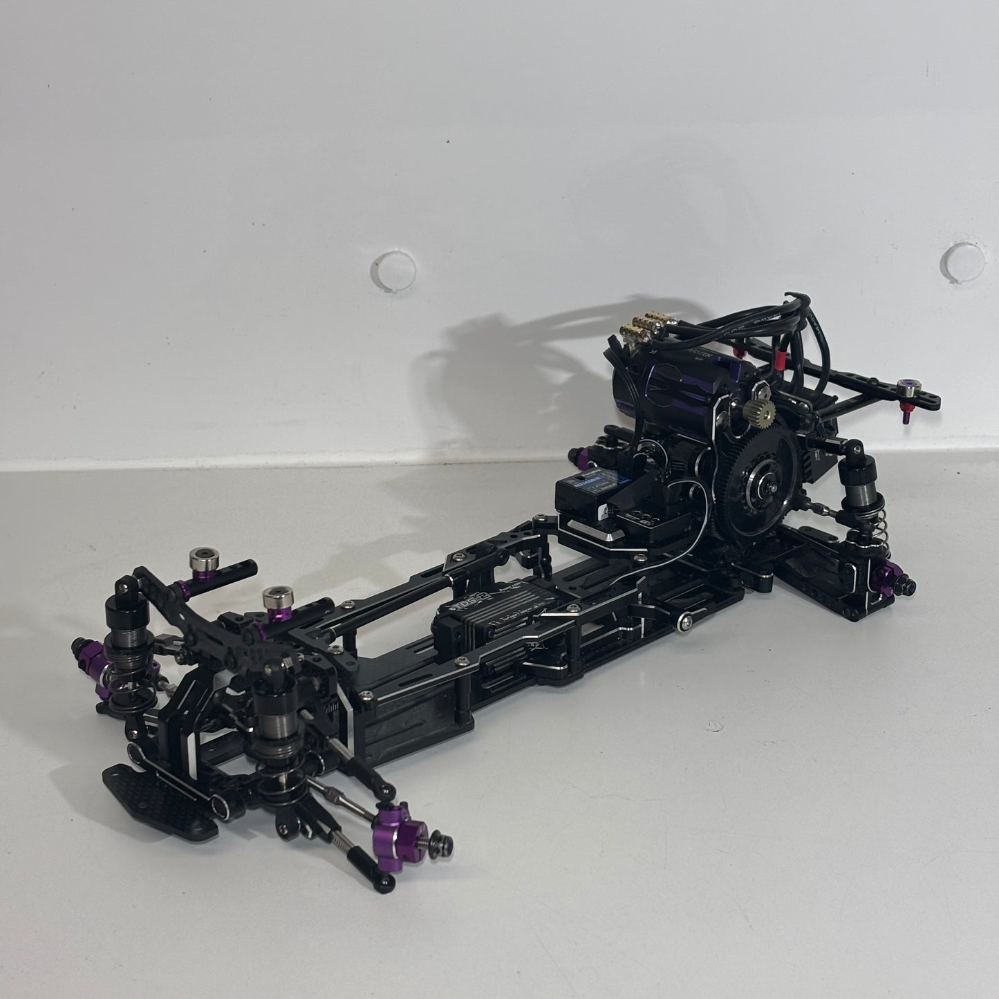 Team AD Full Option Furitek RWD Drift Set Up Alloy Carbon