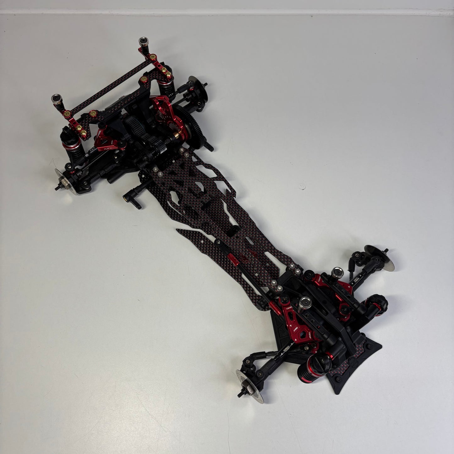 3Racing Sakura D6 Red Carbon Alloy Chassis
