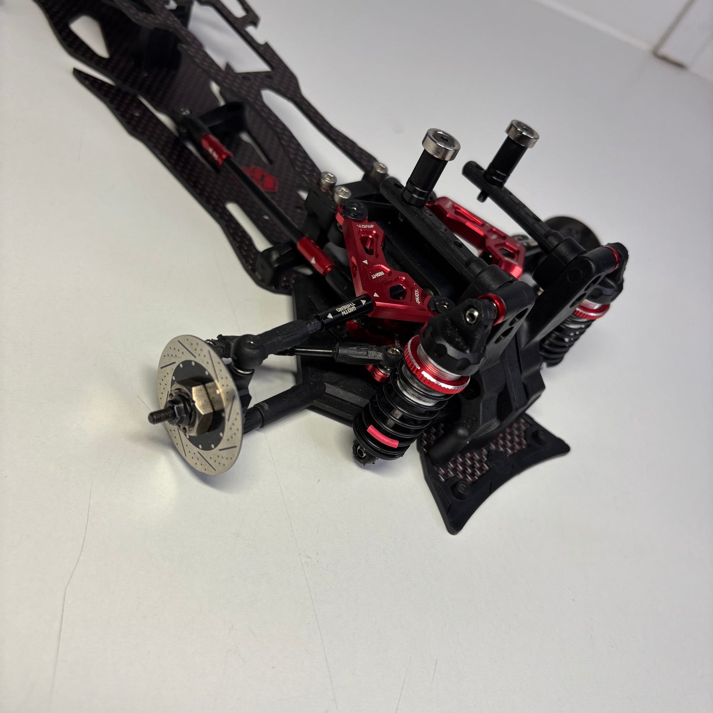 3Racing Sakura D6 Red Carbon Alloy Chassis