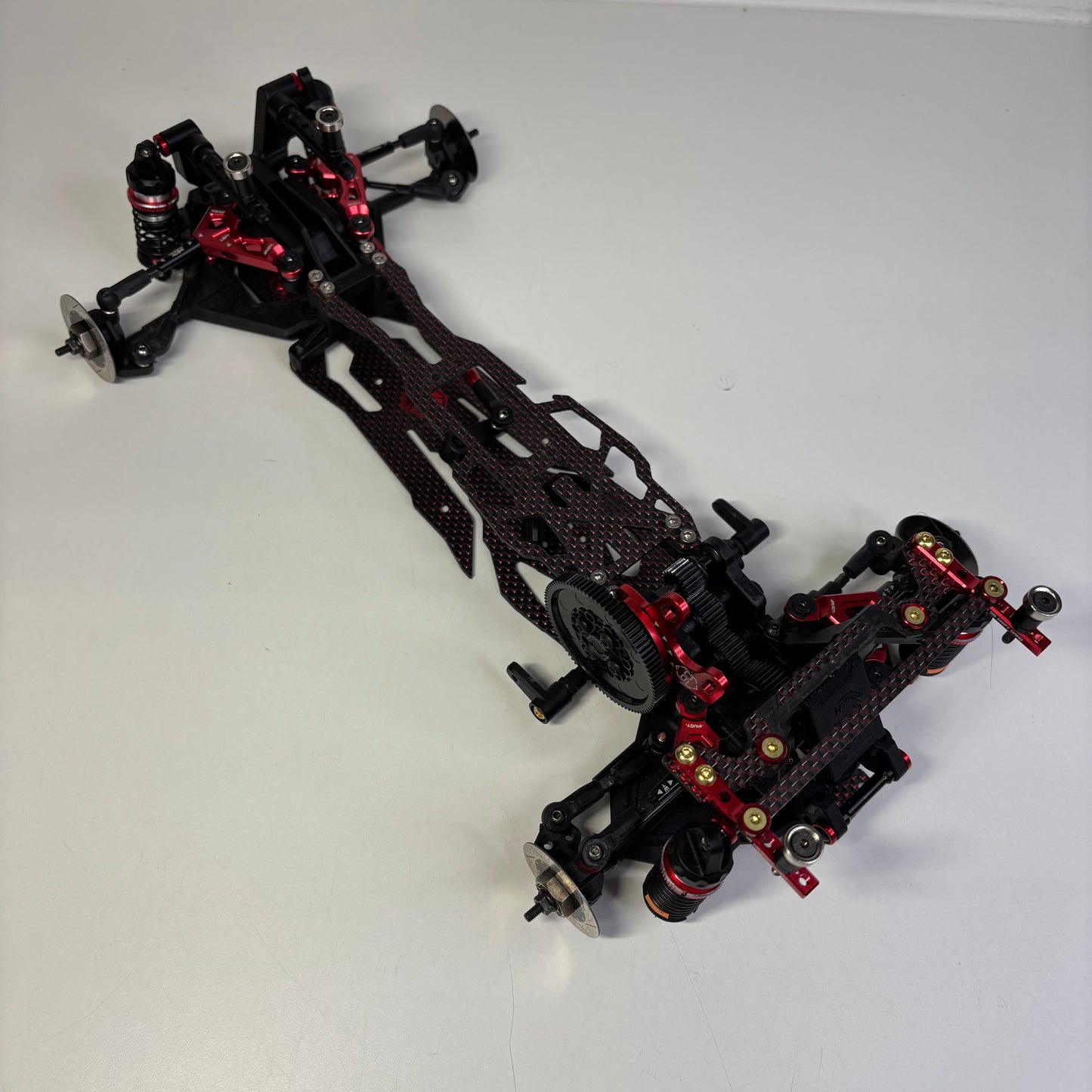 3Racing Sakura D6 Red Carbon Alloy Chassis