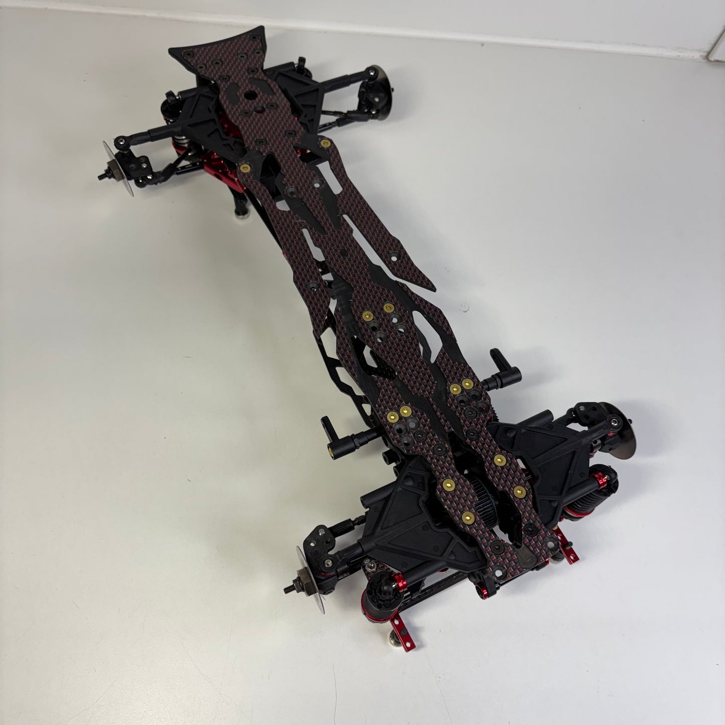 3Racing Sakura D6 Red Carbon Alloy Chassis