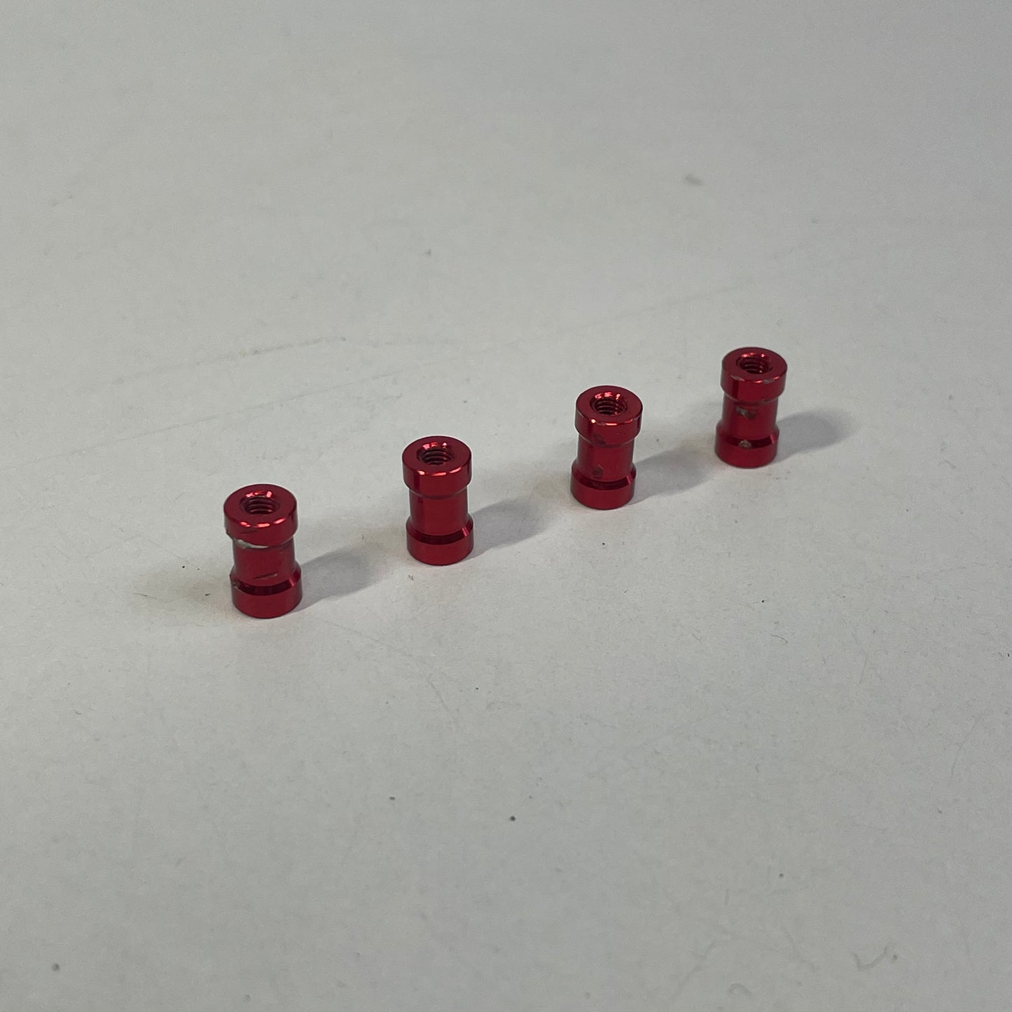 Red Alloy Stand Off Spacer RDX ETC