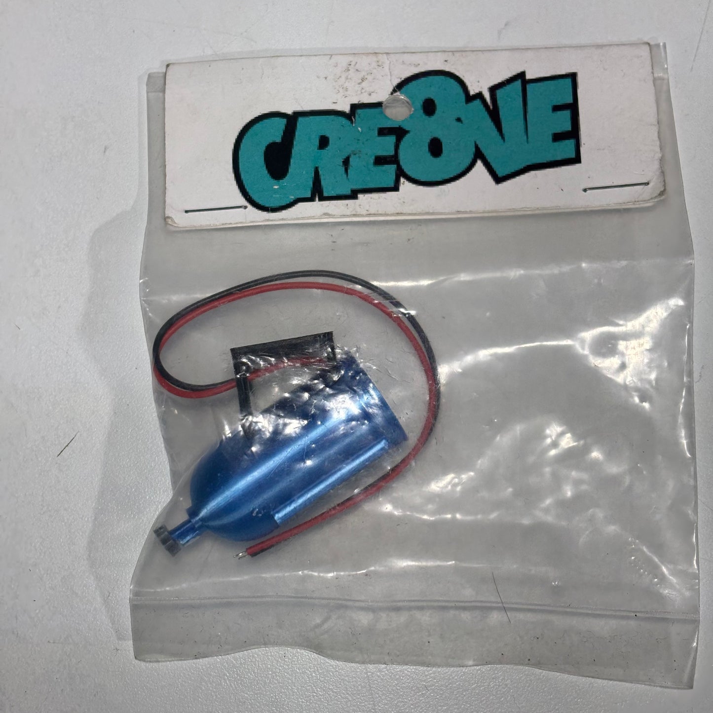 CRE8VE Blue Nos Bottle RC Voltage Meter