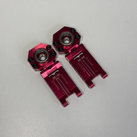 Wrap Up Next Red Alloy Rear Arms & Hubs Uprights FSG