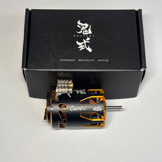Onisiki Sura Gold Black Alloy Motor Sensored Brushless 10.5 Boxed