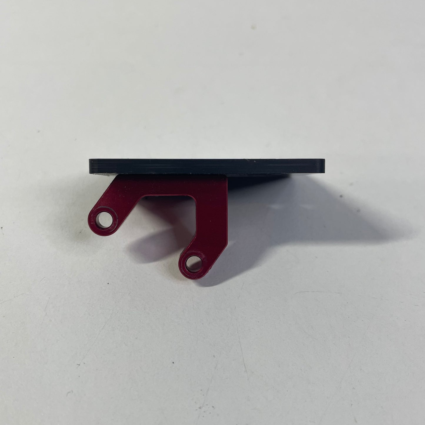 Genuine MST Rear ESC Mount Red Alloy Carbon