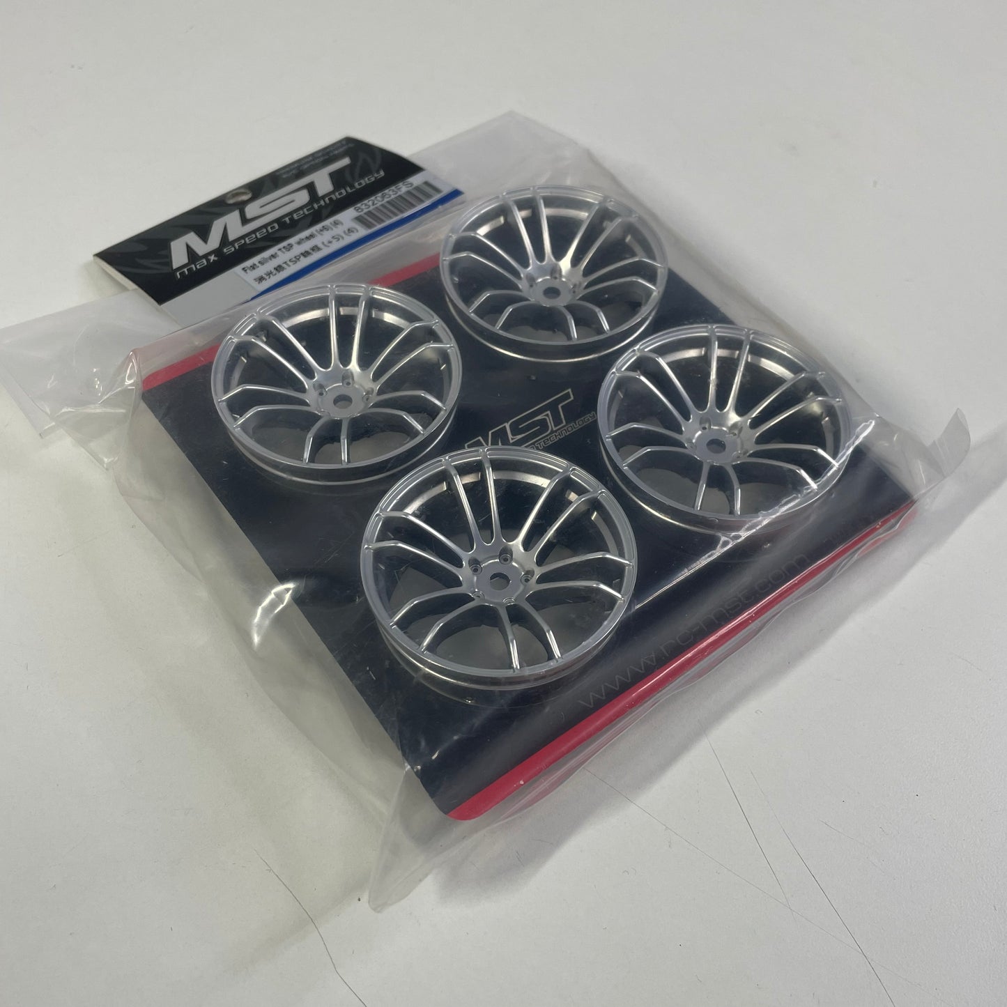 MST Flat Silver TSP Wheels 5mm Offset