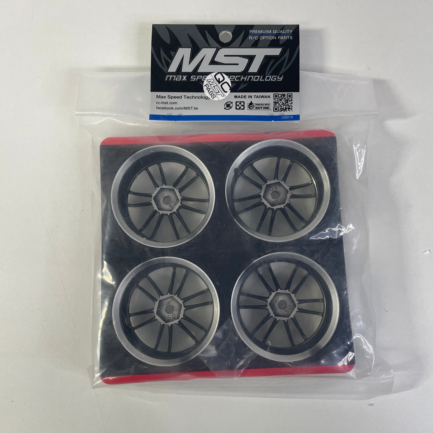 MST Flat Silver TSP Wheels 5mm Offset