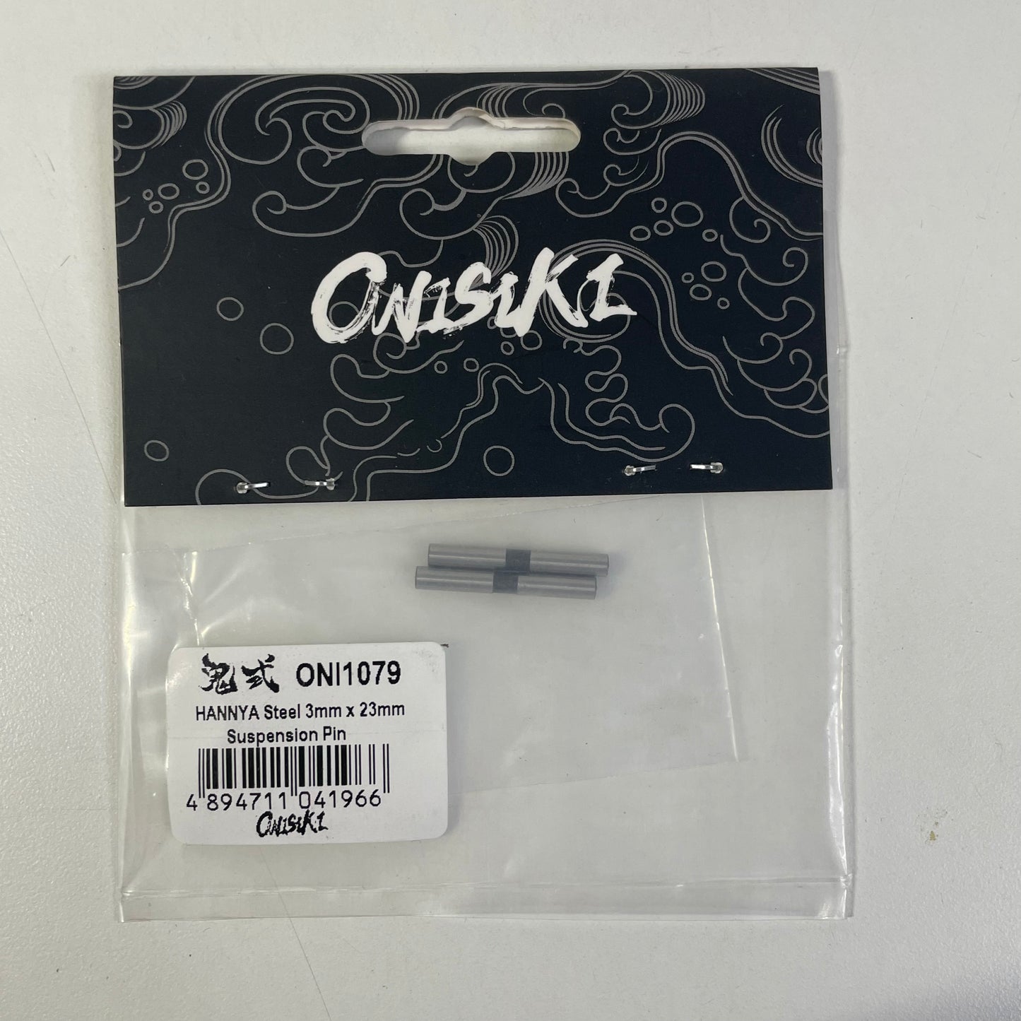 Onisiki Hannya Steel 3mm x 23mm Suspension Pin
