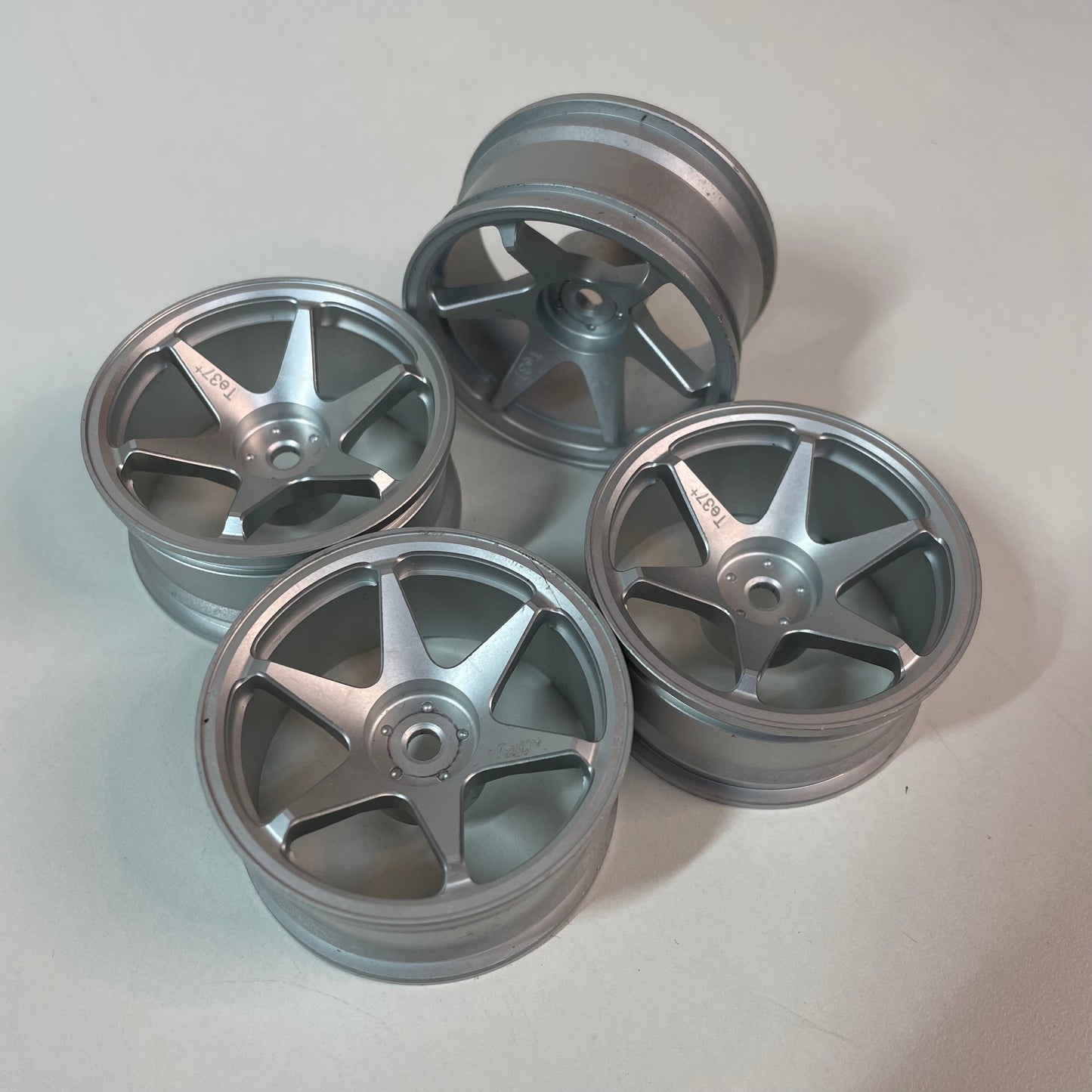 Alloy TE37 Offset 6 Wheels