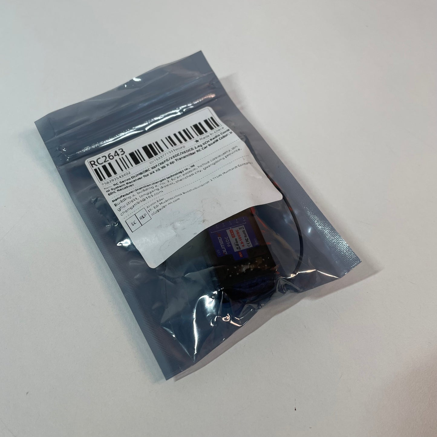 Dumbo RC Receiver P6DC