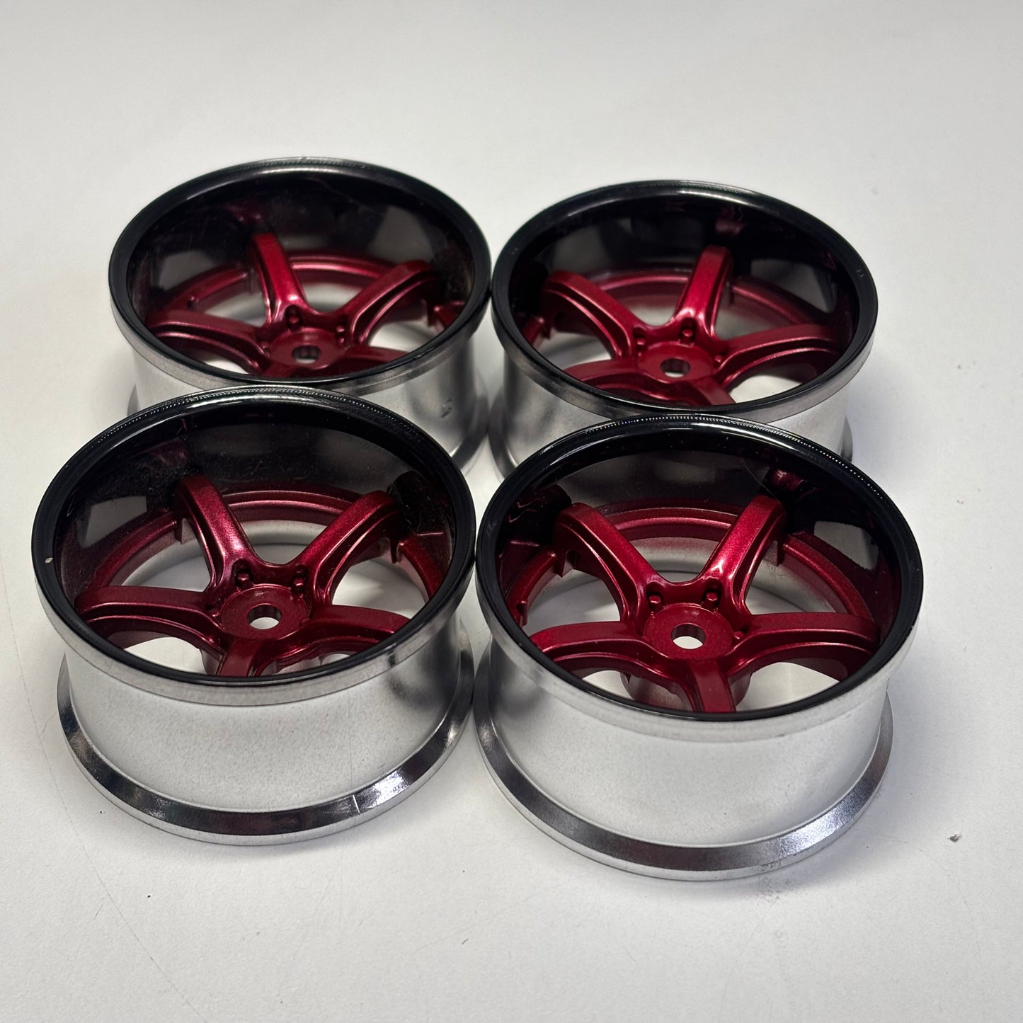 Lab Wheels Work Emoticon Deep Offset 6/8mm Red Black