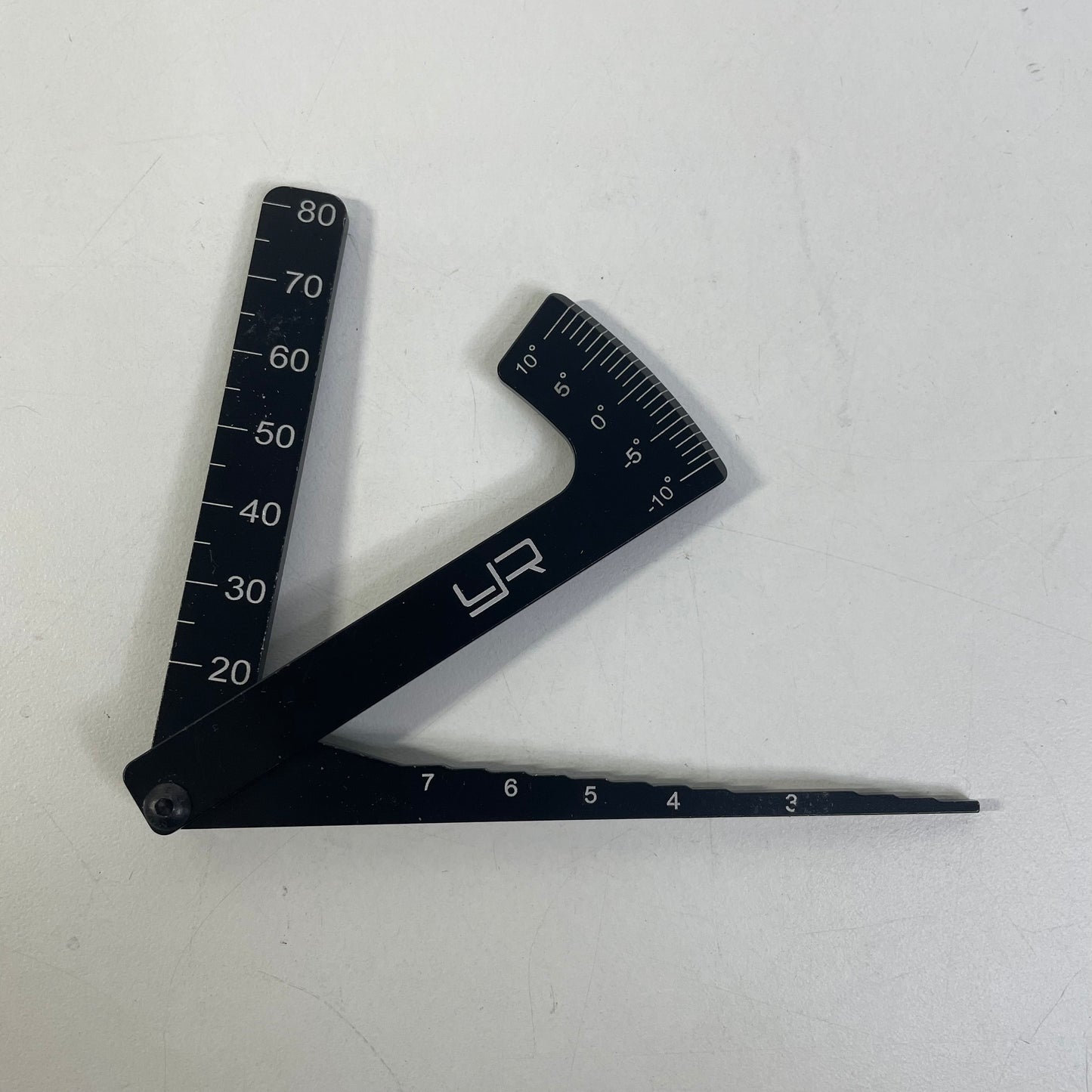 Yeah Racing Camber Gauge Black Alloy