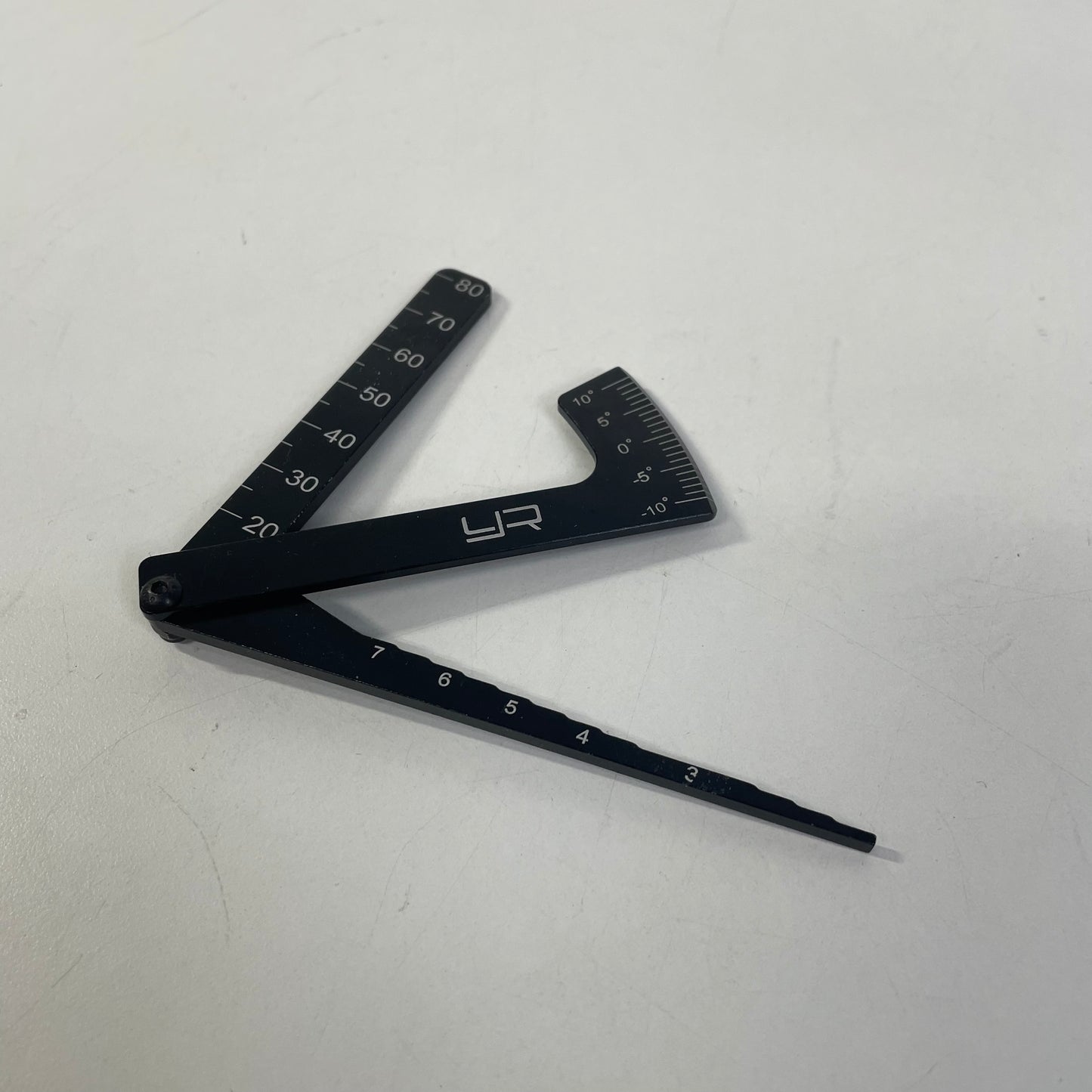 Yeah Racing Camber Gauge Black Alloy