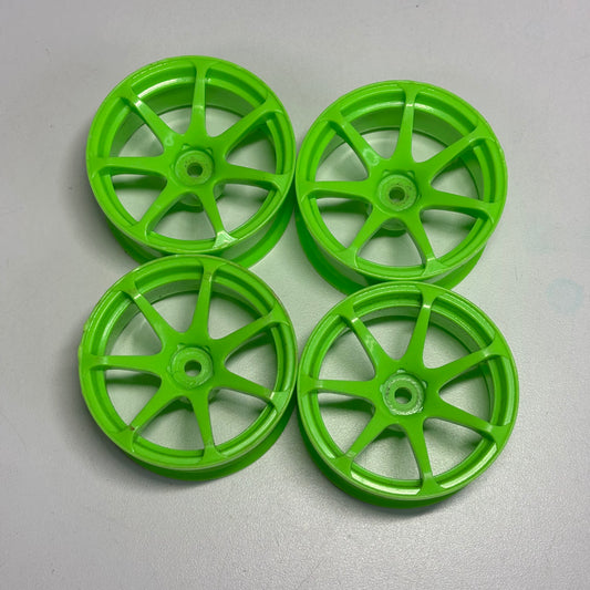 Topline? AVS Model 7 Wheels Green Offset 6