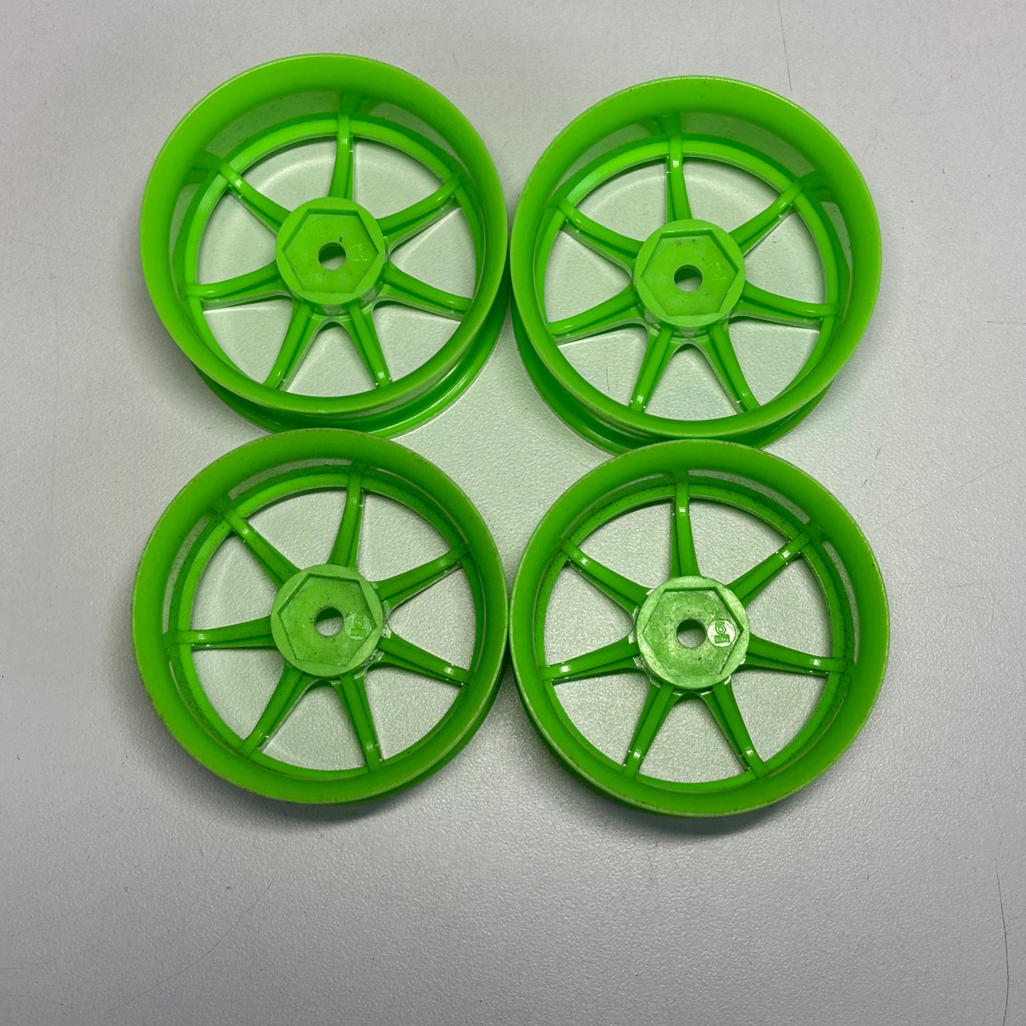 Topline? AVS Model 7 Wheels Green Offset 6
