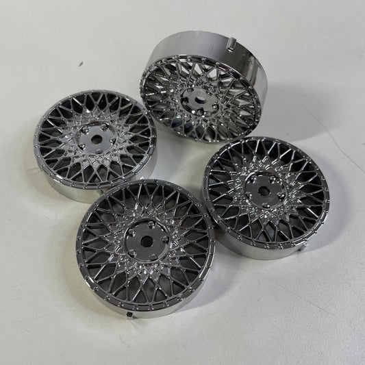 MST Wheel Centres X4 Chrome