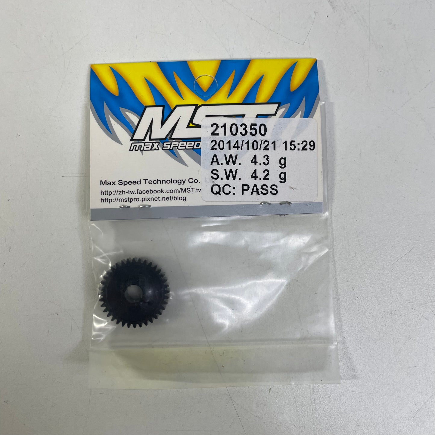 MST 210350 FXX Drive Gear C 36T