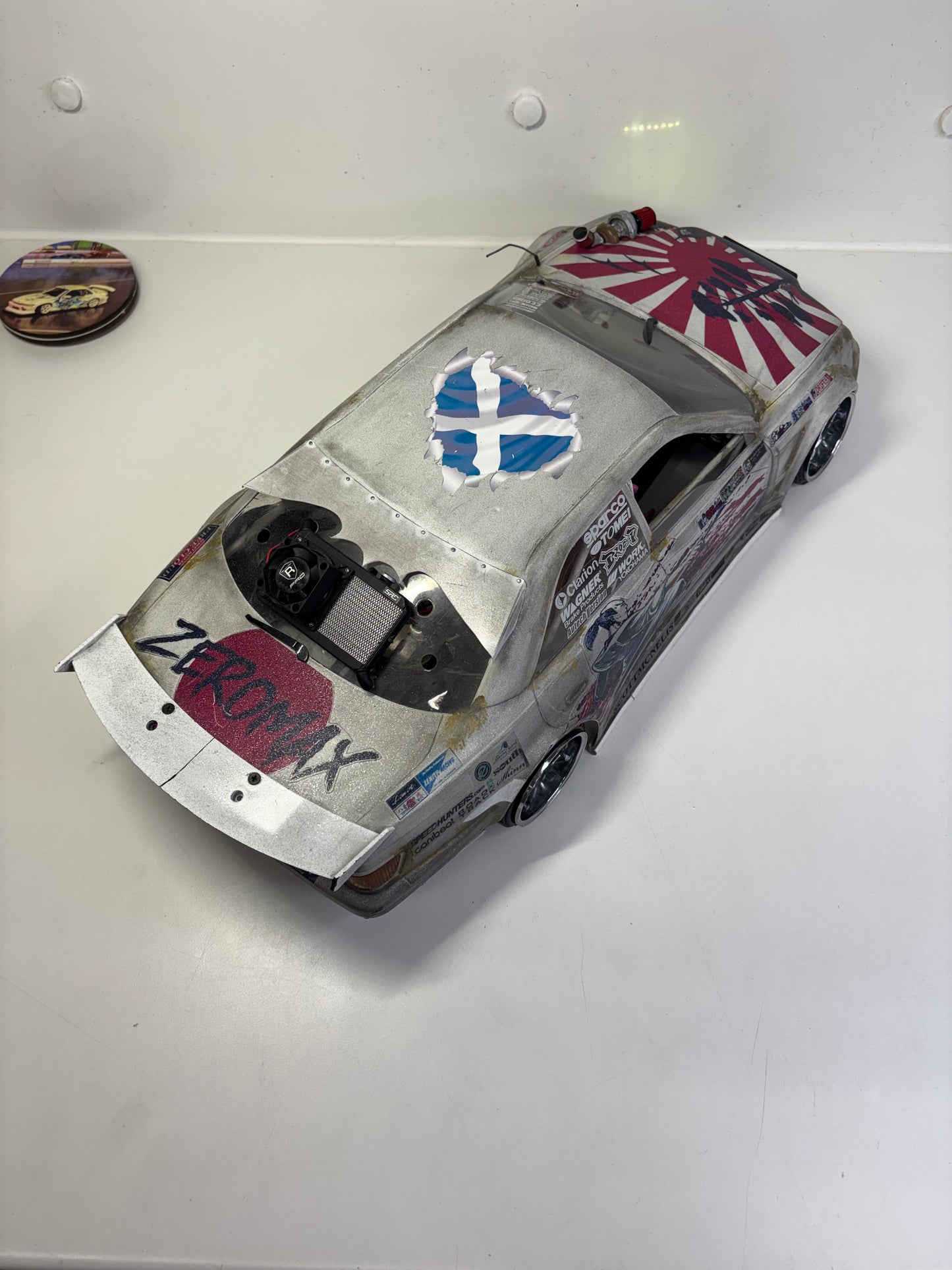 Team Zeromax Toyota Chaser Mark II Bodyshell