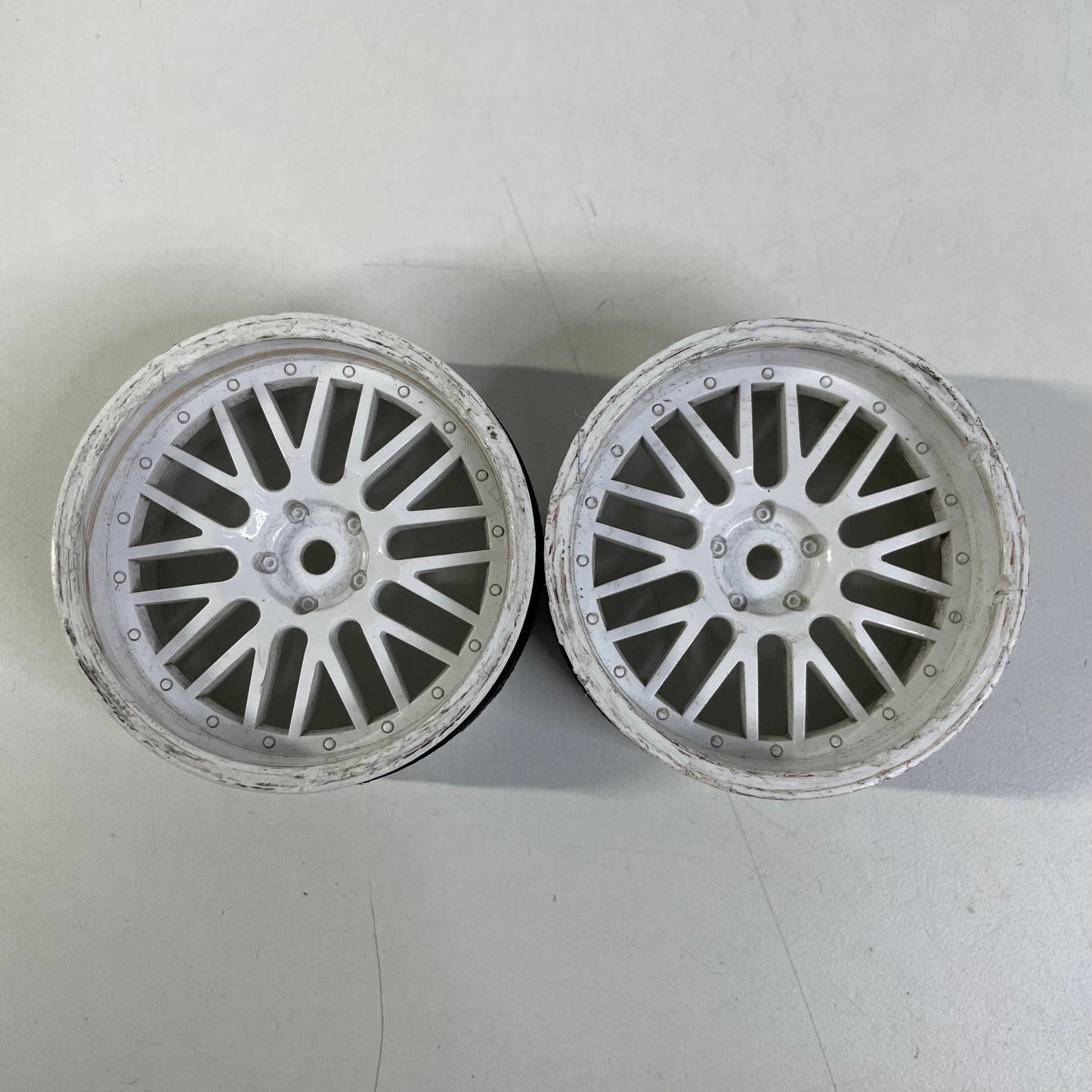 MST Wheels X2 8mm Offset White