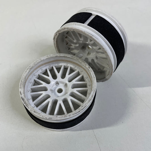 MST Wheels X2 8mm Offset White