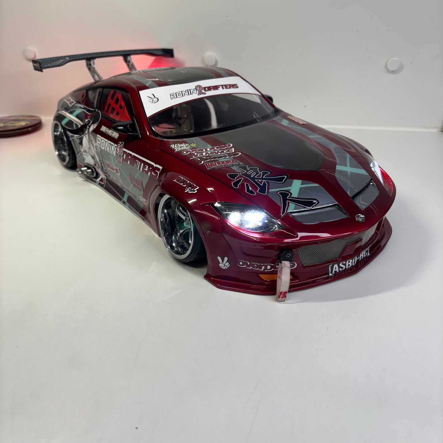 Bodyshell Red Nissan Z400 Ronin Drift Lounge