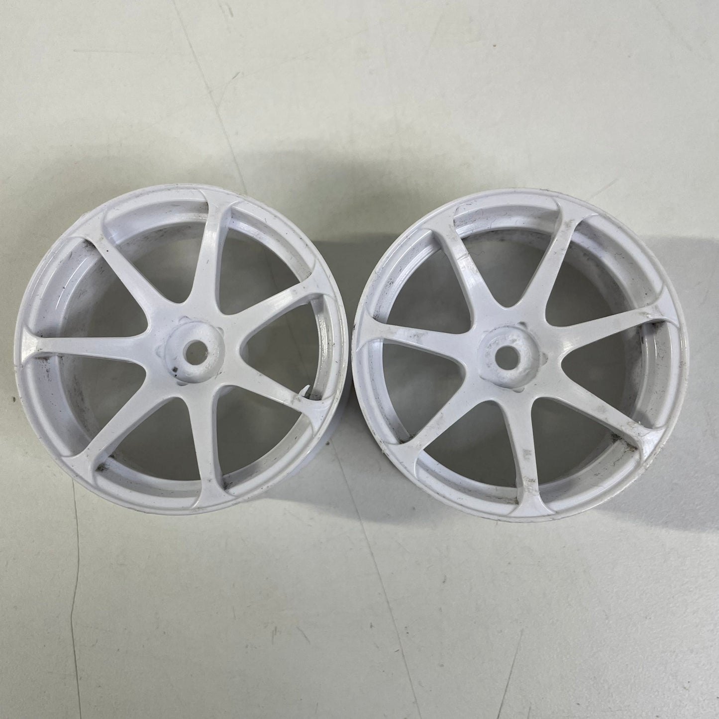 White Wheels X2 5mm Offset