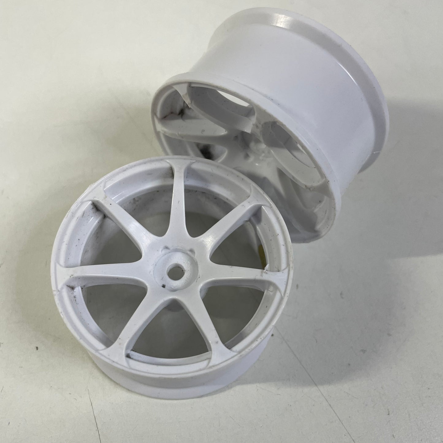 White Wheels X2 5mm Offset