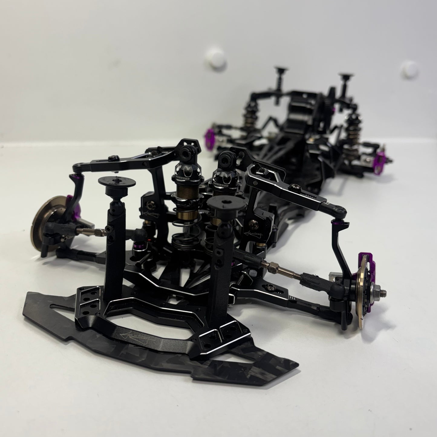 Boa La Fantasy II 2023 Latest Forged Carbon Drift Chassis RWD Overdose Shocks