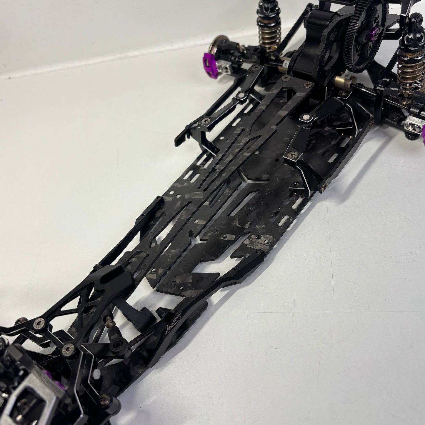Boa La Fantasy II 2023 Latest Forged Carbon Drift Chassis RWD Overdose Shocks