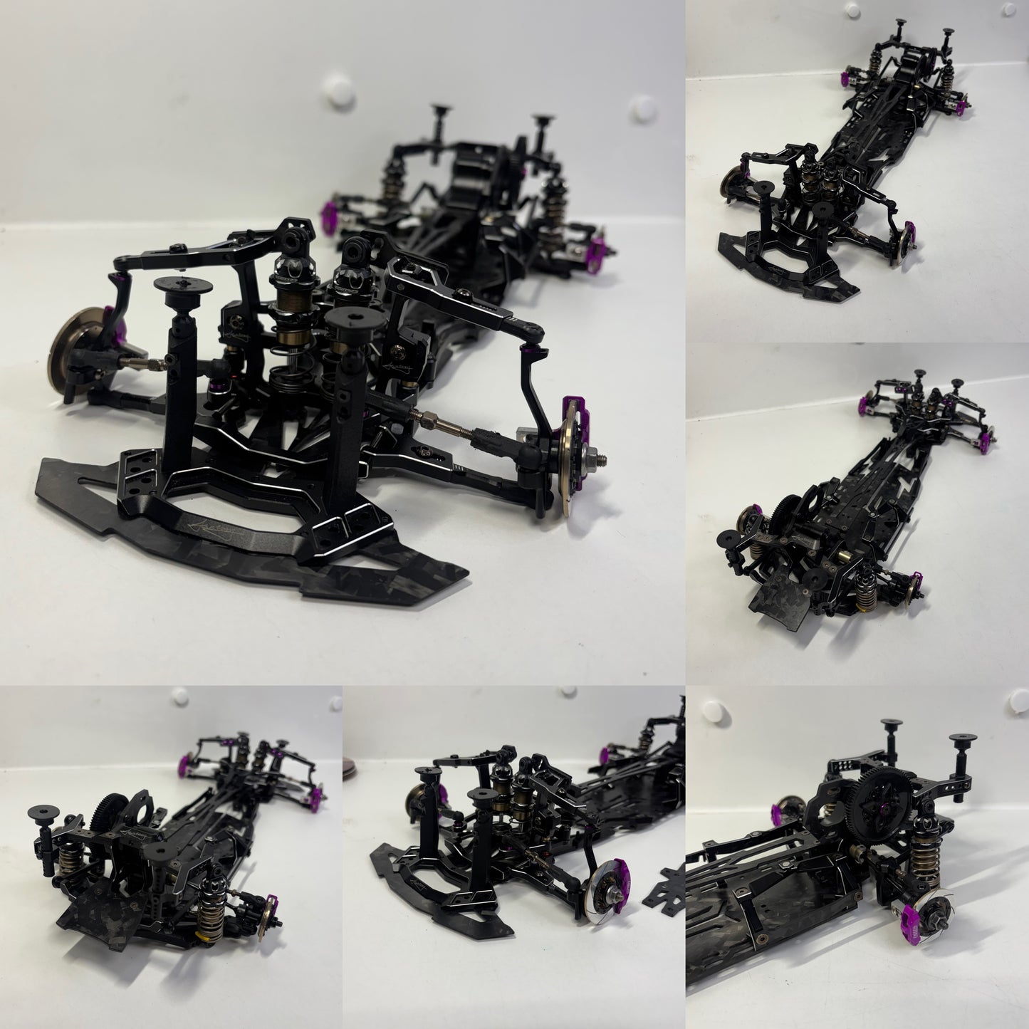 Boa La Fantasy II 2023 Latest Forged Carbon Drift Chassis RWD Overdose Shocks